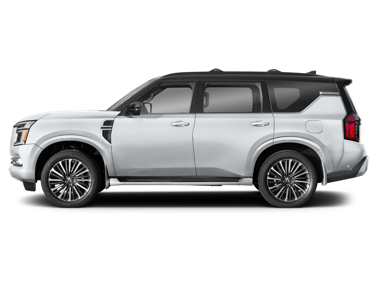 2026 Nissan Armada — rear three-quarter view