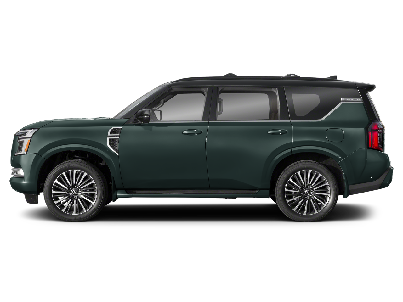 2026 Nissan Armada — rear three-quarter view