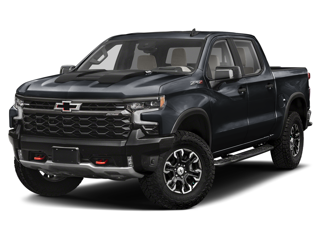 2023 Chevrolet Silverado 1500 ZR2 in Black — front three-quarter view
