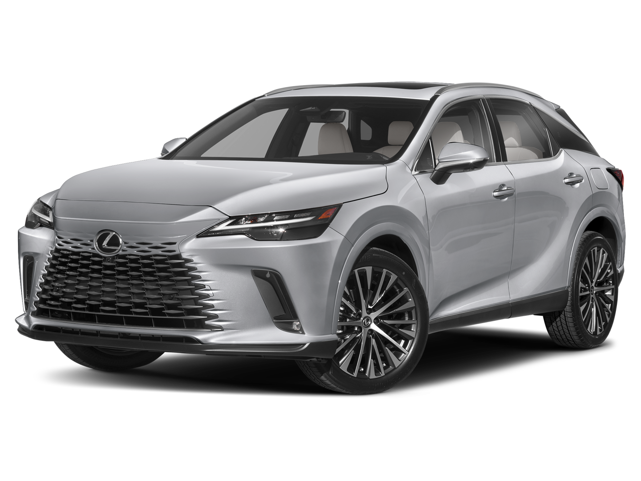 2024 Lexus RX 350 Premium Plus in Iridium — front three-quarter view