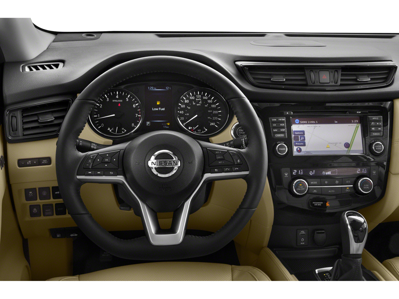 2017 Nissan Rogue — interior view