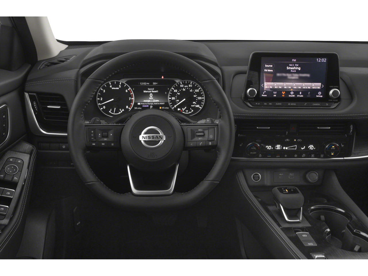 2023 Nissan Rogue — interior view