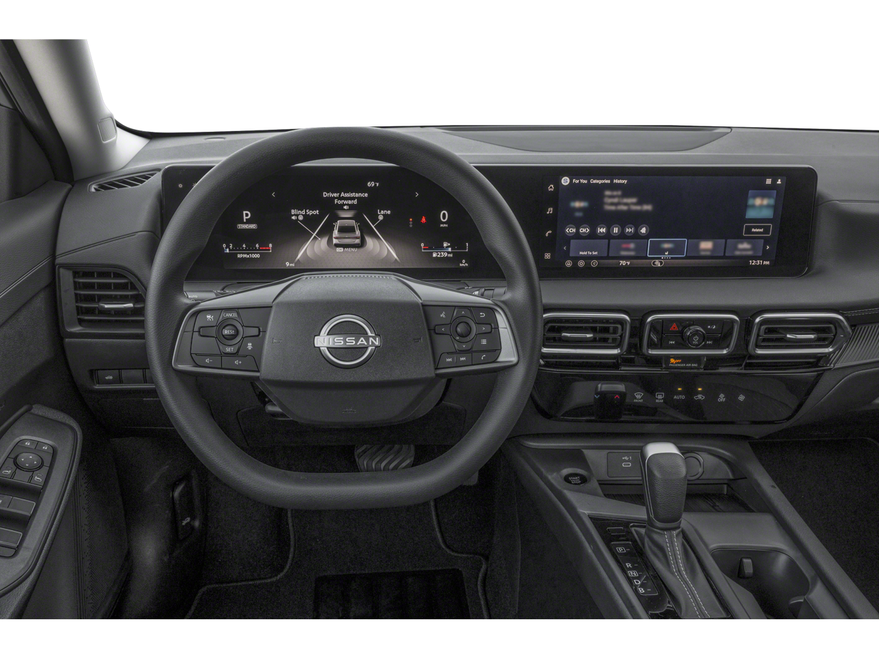 2026 Nissan Sentra — interior view