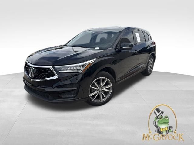 2020 Acura RDX Advance Package SH-AWD in Black — front three-quarter view