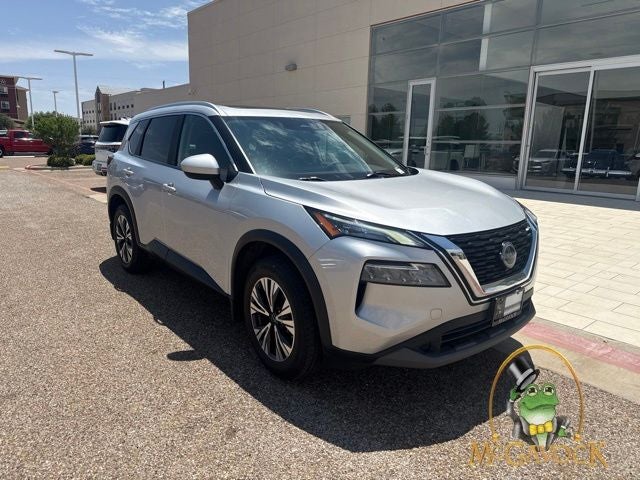 2023 Nissan Rogue — rear three-quarter view