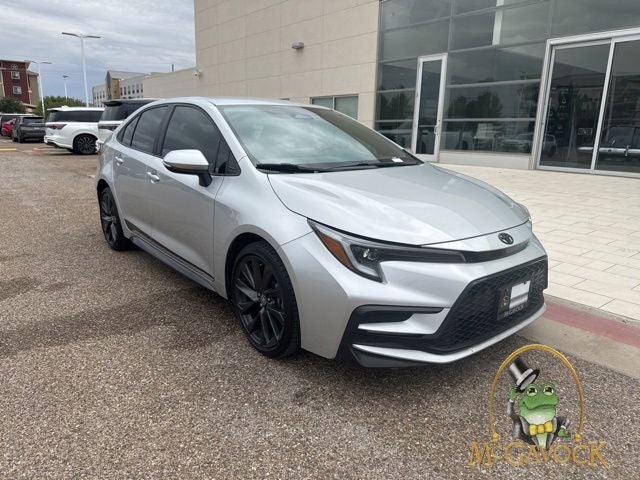 2024 Toyota Corolla — rear three-quarter view