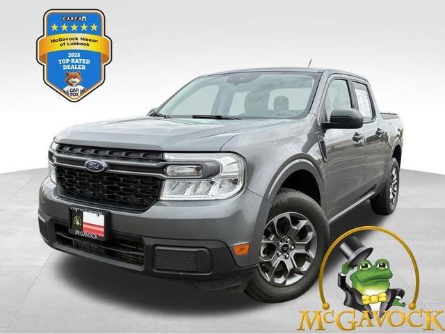 2023 Ford Maverick XLT in Carbonized Gray Metallic — front three-quarter view