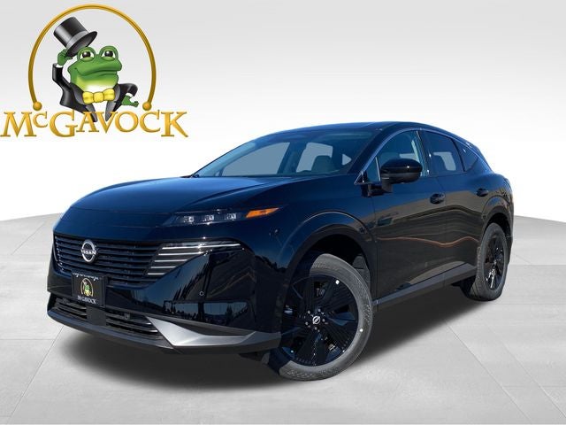 2026 Nissan Murano SV in Super Black — front three-quarter view