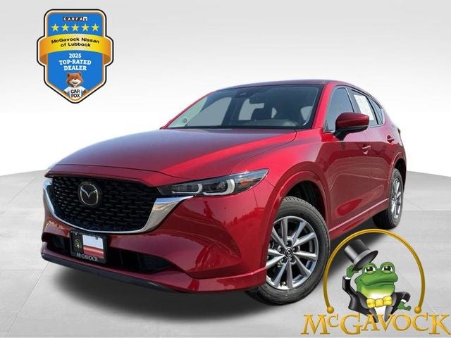 2024 Mazda Mazda CX-5 2.5 S Select Package in Soul Red Crystal Metallic — front three-quarter view