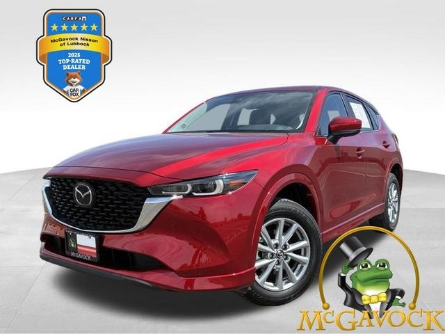 2024 Mazda Mazda CX-5 2.5 S Preferred Package in Soul Red Crystal Metallic — front three-quarter view