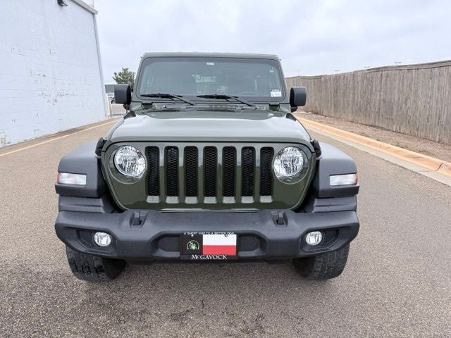 2021 Jeep Wrangler — rear three-quarter view