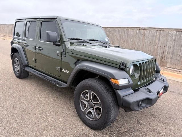 2021 Jeep Wrangler — interior view