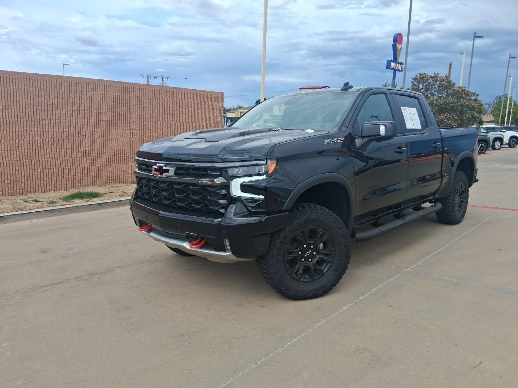 2026 Chevrolet Silverado 1500 ZR2 in Black — front three-quarter view